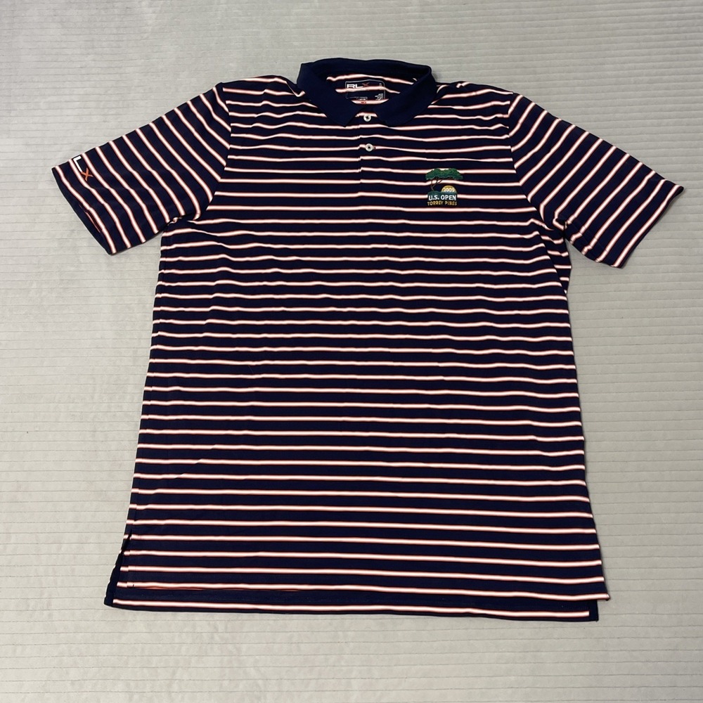 2008 US Open Torrey Pines, Ralph Lauren RLX golf polo shirt, men's L